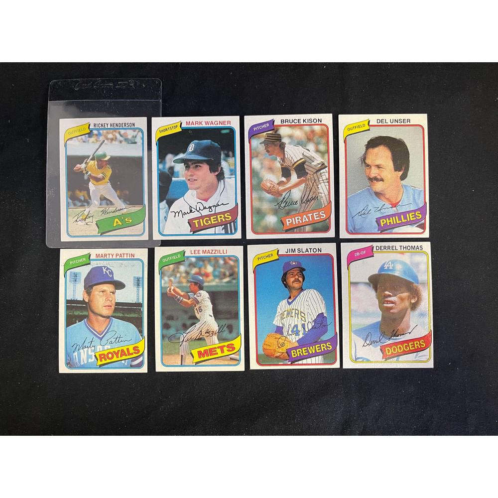 1980 Topps Baseball High Grade Complete Set (1 of 6)