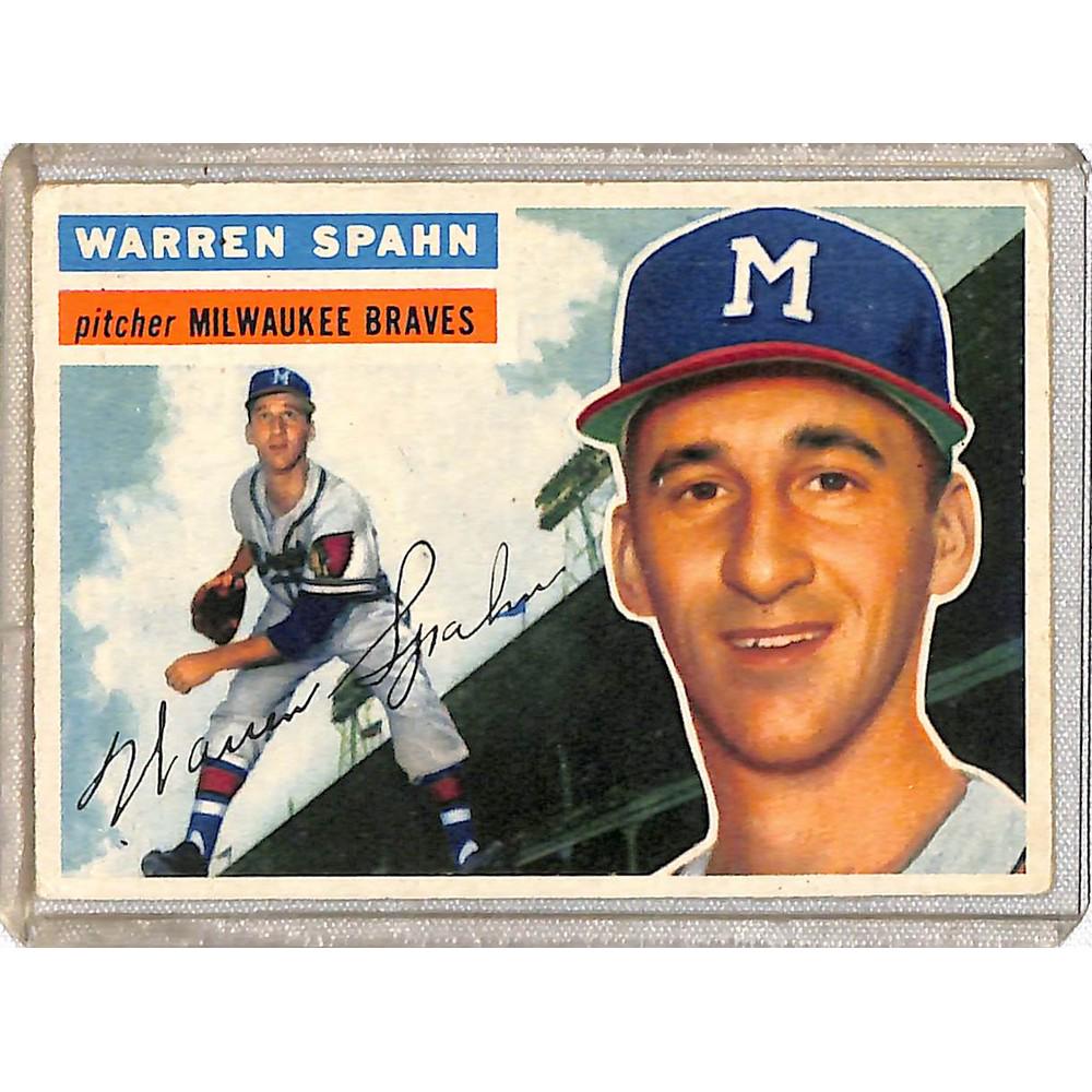 1956 Topps Warren Spahn (1 of 2)