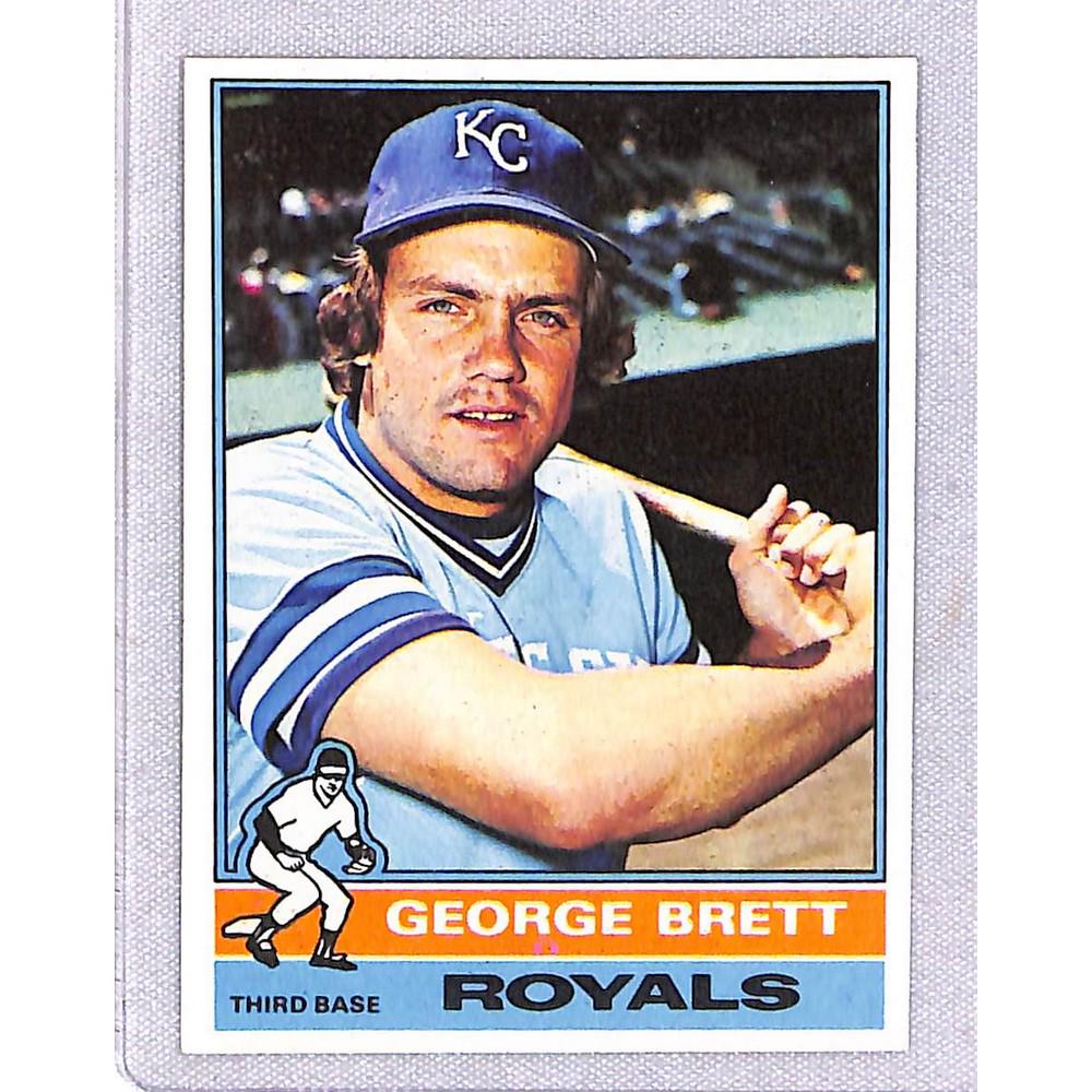 High Grade 1976 Topps George Brett (1 of 2)