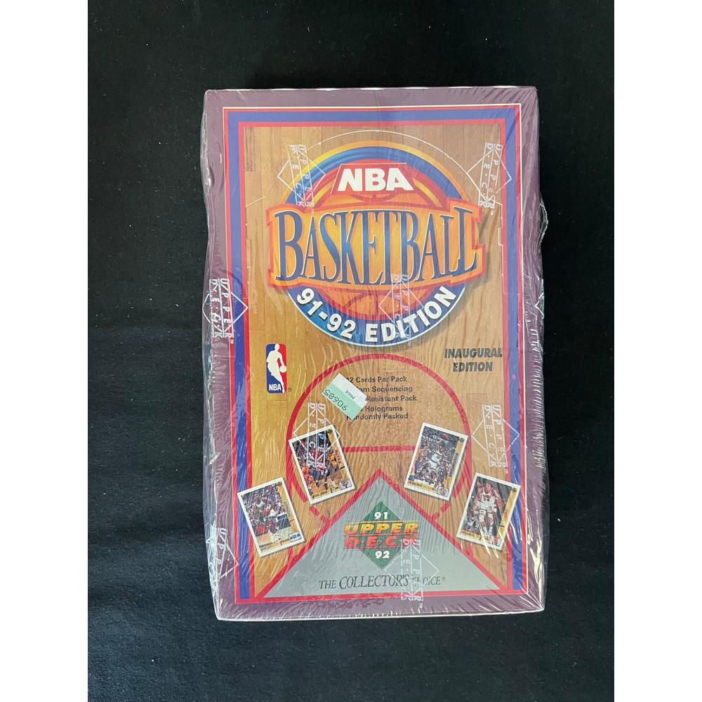 1991-92 Upper Deck Basketball Sealed Wax Box (1 of 2)