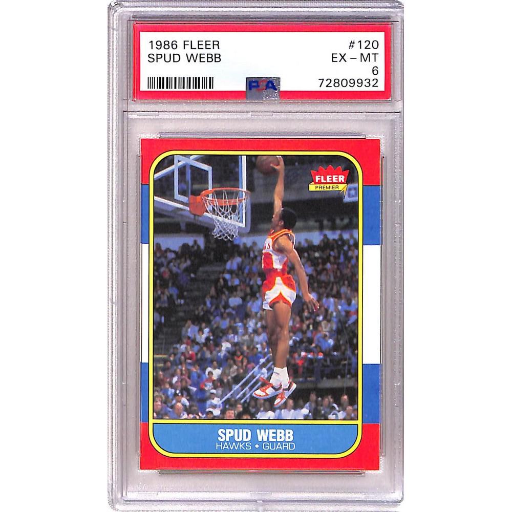 1986 Fleer Spud Webb Psa 6 (1 of 2)