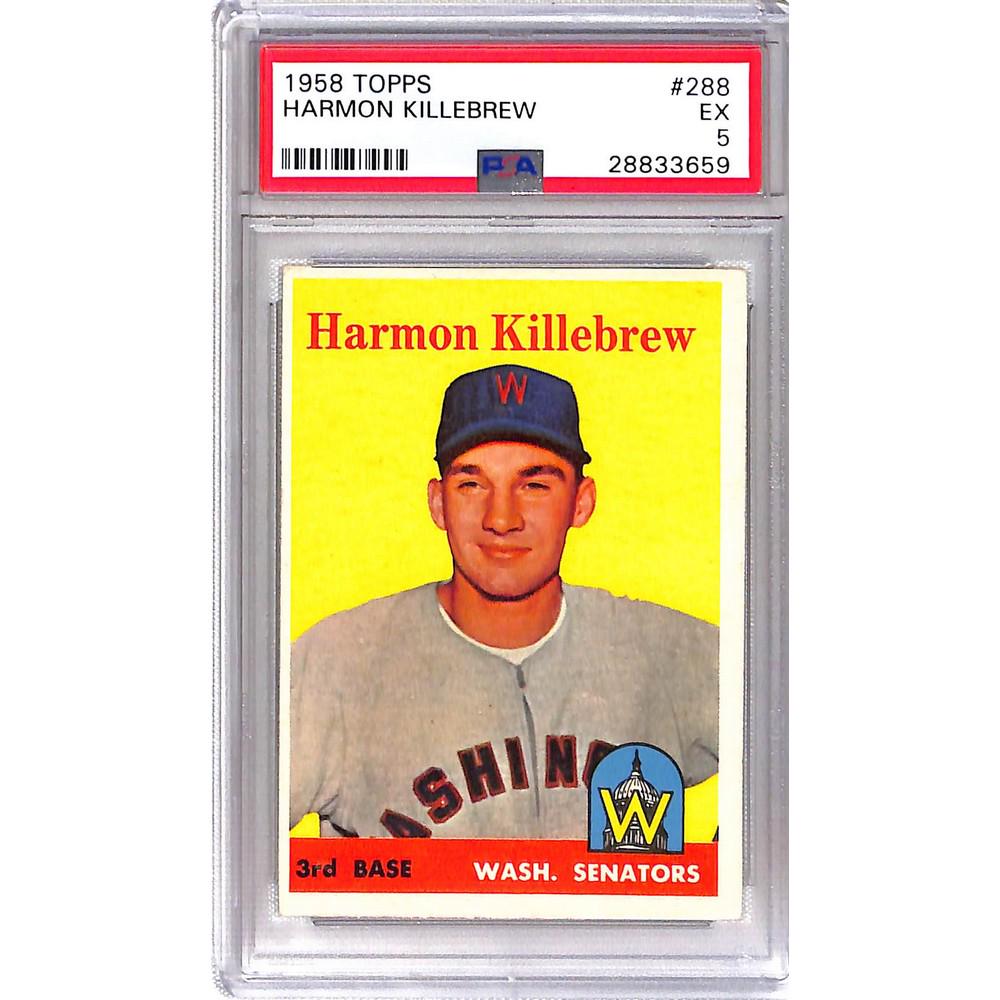1958 Topps Harmon Killebrew Psa 5 (1 of 2)