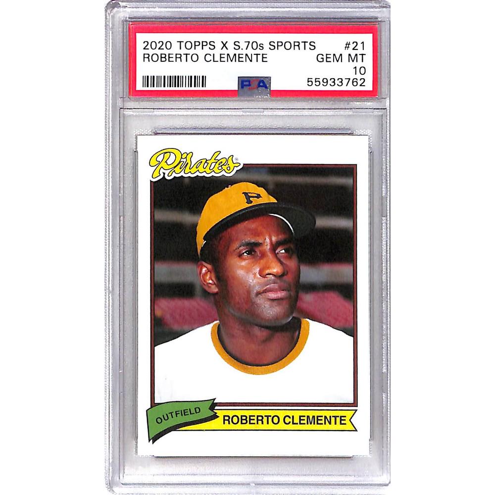 2020 Topps Roberto Clemente Psa 10 (1 of 2)