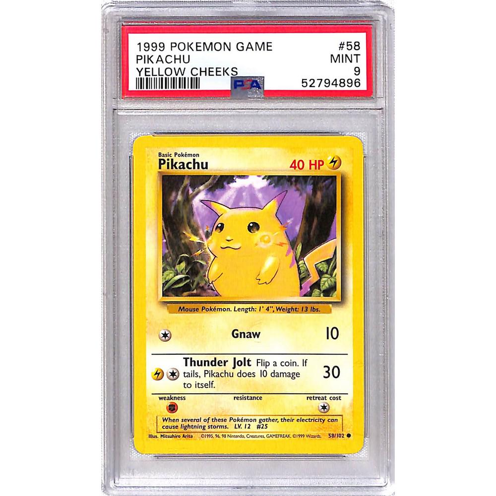 1999 Pokemon Pikachu Card Psa 9 (1 of 2)