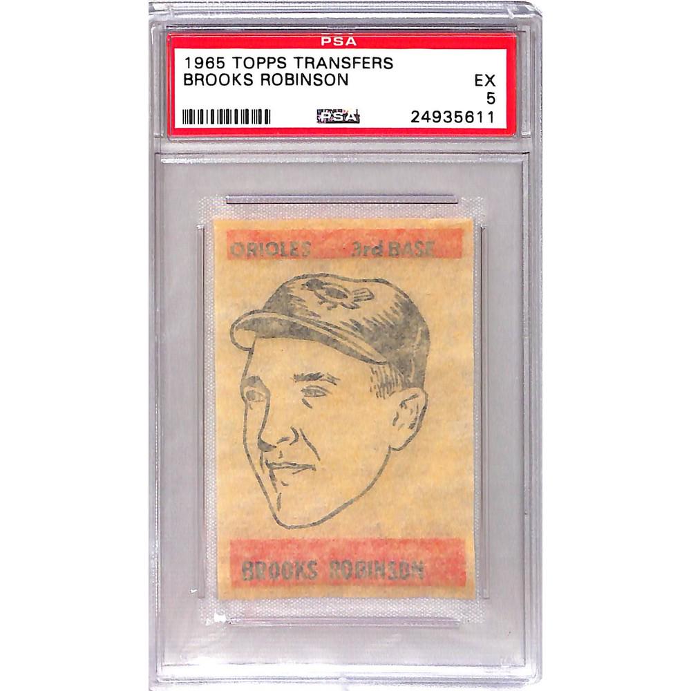 1965 Topps Transfers Brooks Robinson Psa 5 (1 of 2)