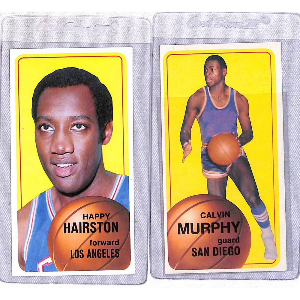 (2) 196970 Topps Basketball Cards Auction