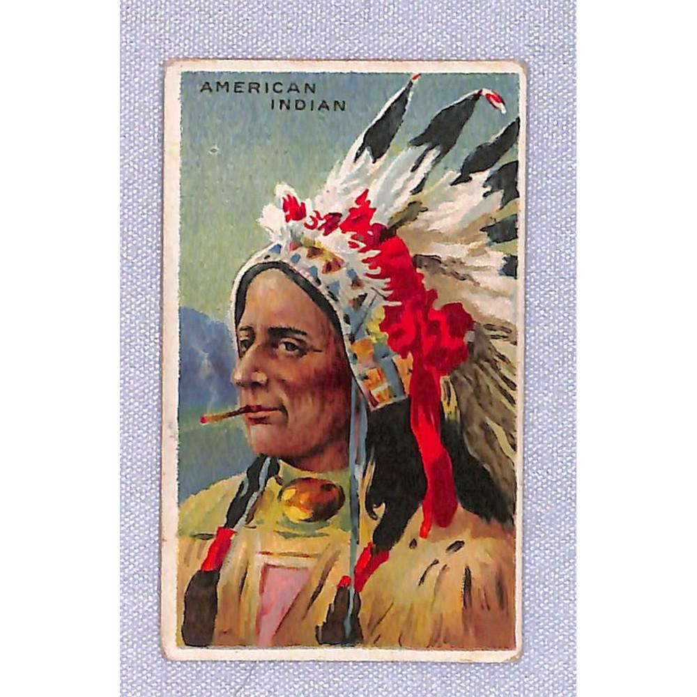 Circa 1900 American Indian Card (1 of 2)