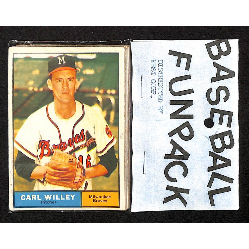 1961 Topps Baseball Fun Pack Sealed Westcorp (1 of 2)