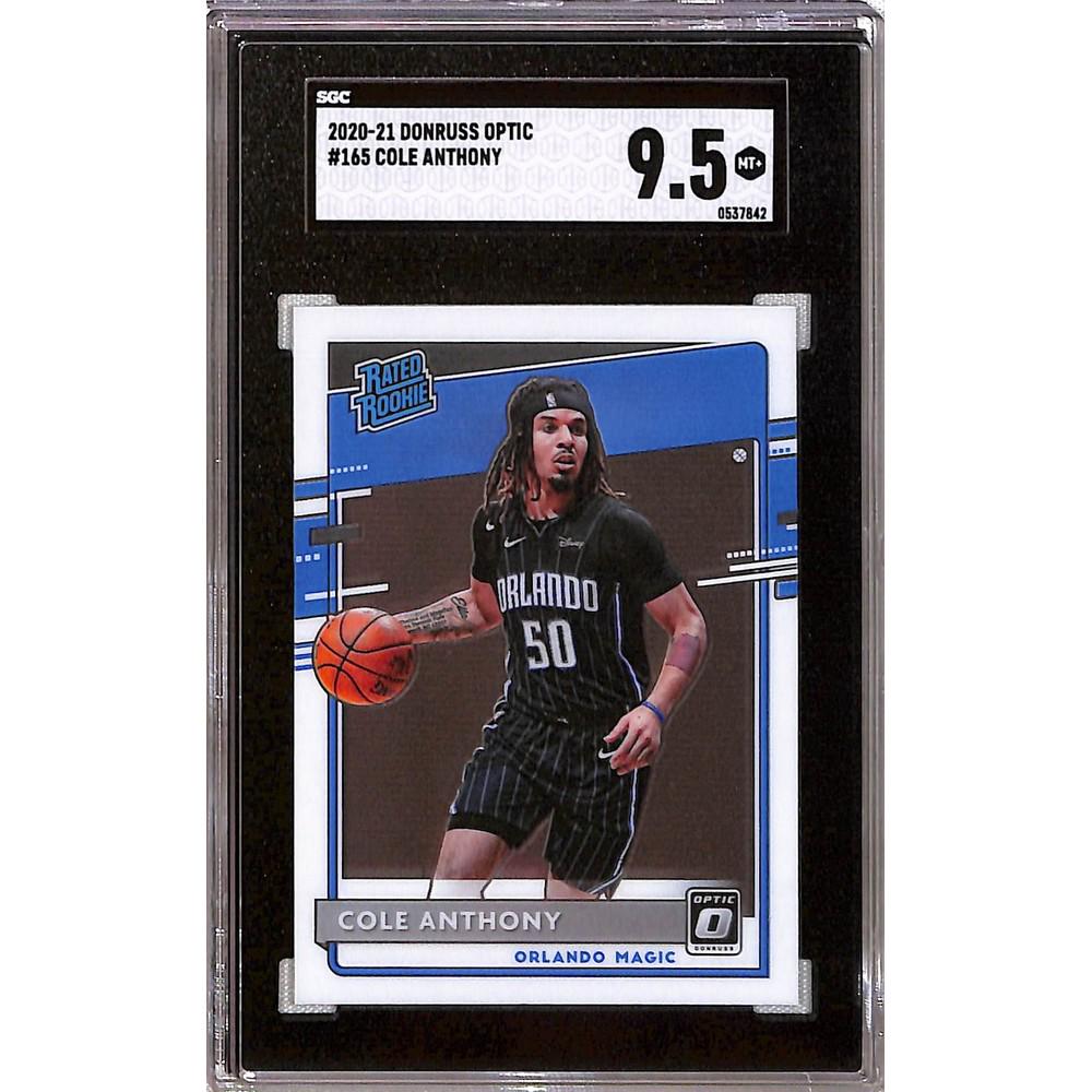 2020 Optic Cole Anthony Rookie Sgc 9.5 (1 of 2)
