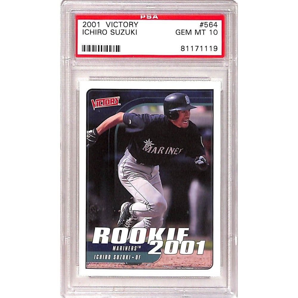 2001 Victory Ichiro Suzuki Rookie Psa 10 (1 of 2)