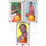 Three 1970 Topps Basketball Stars