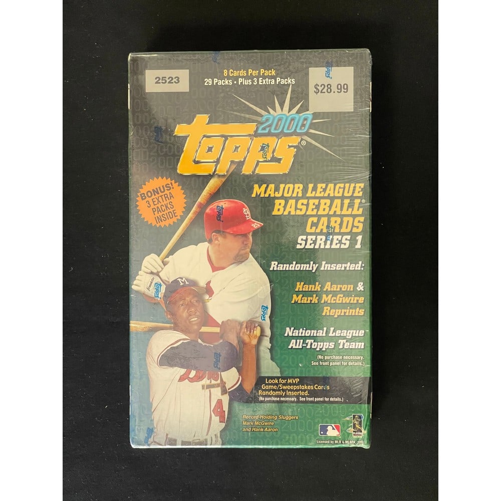 Sealed 2000 Topps Series 1 Baseball Box (1 of 2)