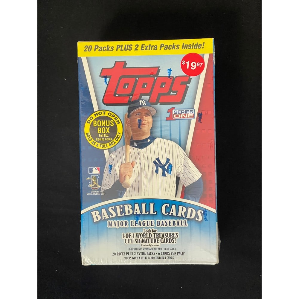 Sealed 2005 Topps Series 1 Baseball Box (1 of 2)