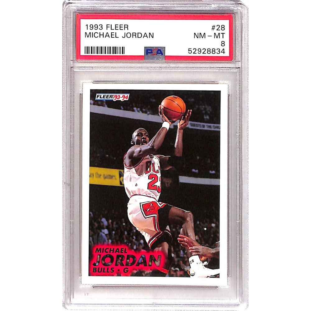 1993 Fleer Michael Jordan Psa 8 (1 of 2)