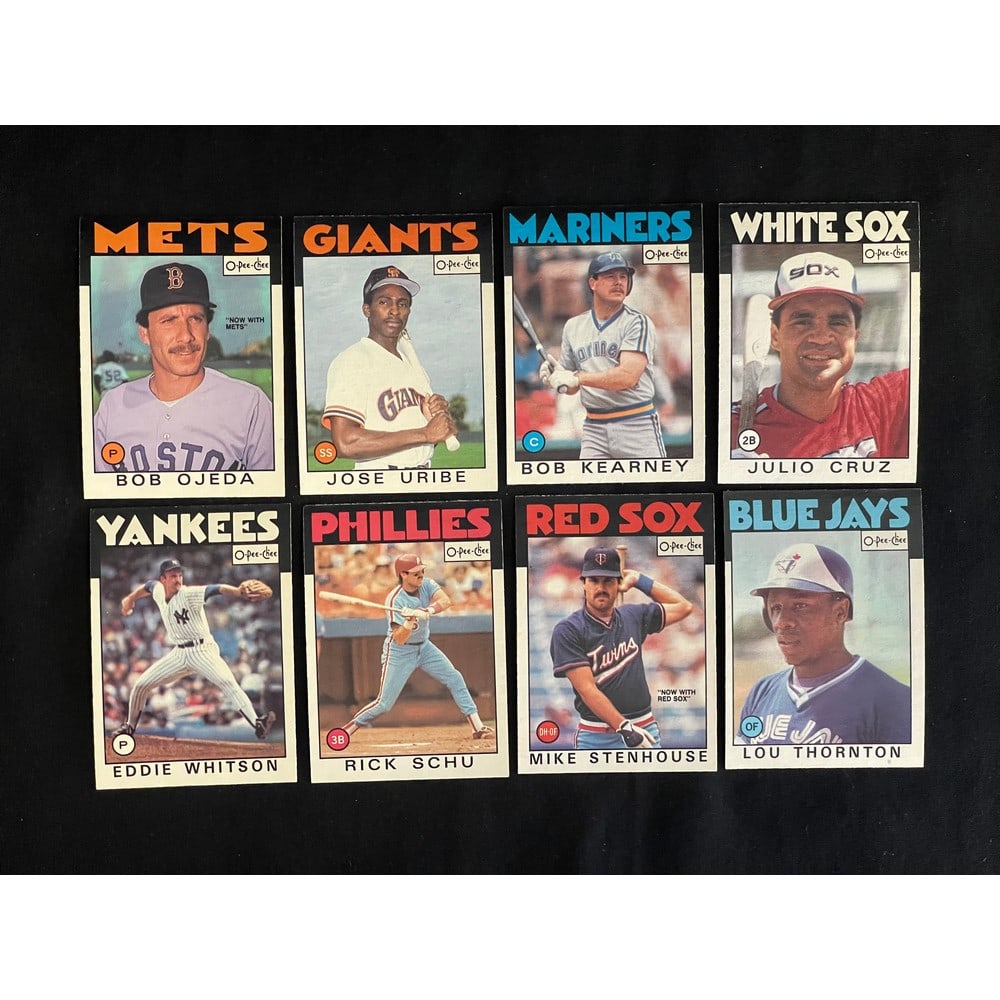 1986 Opc Baseball Complete Set (1 of 4)