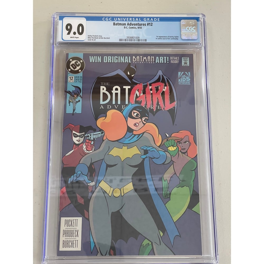 1993 Batman Adventures #12 Cgc 9.0 (1 of 2)