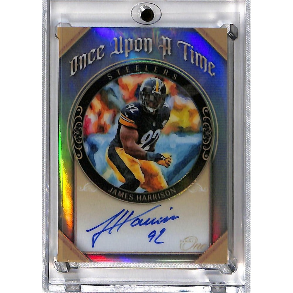 2021 Panini One James Harrison Auto 6/10 (1 of 2)