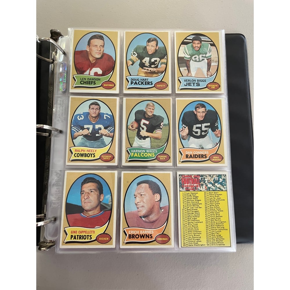 1970 Topps Football Complete Set In Binder (1 of 5)