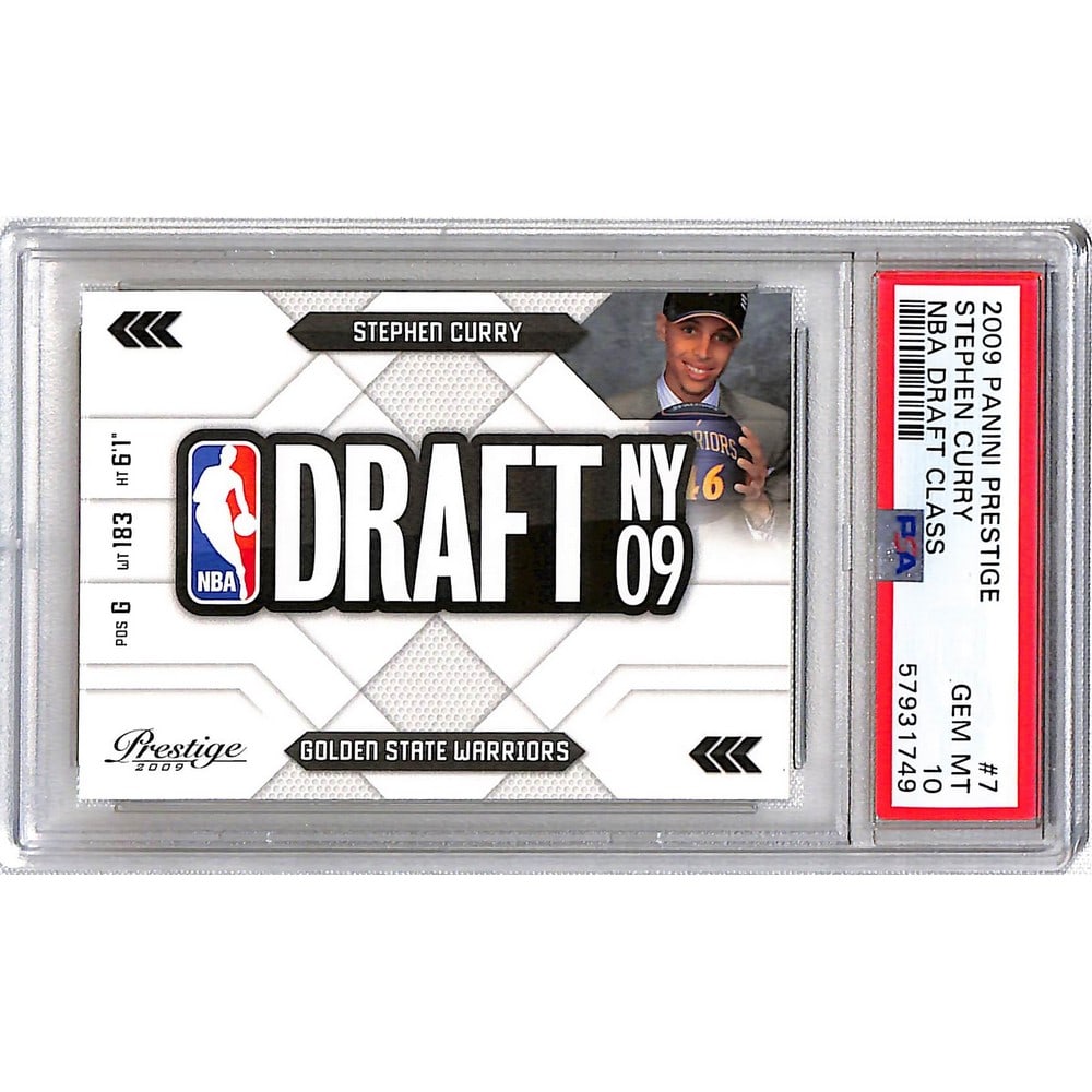 2009 Prestige Stephen Curry Rookie Psa 10 (1 of 2)
