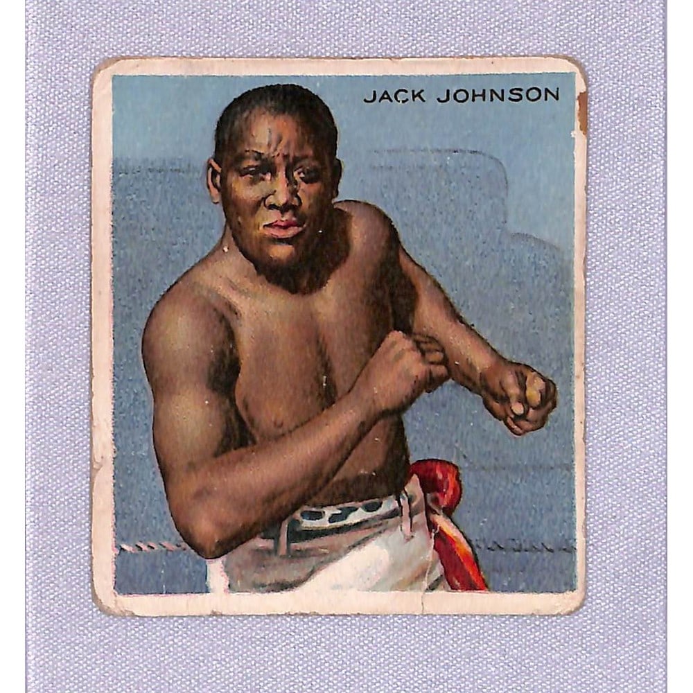 1910 T218 Boxing Jack Johnson: 1910 T218 Boxing Jack Johnson