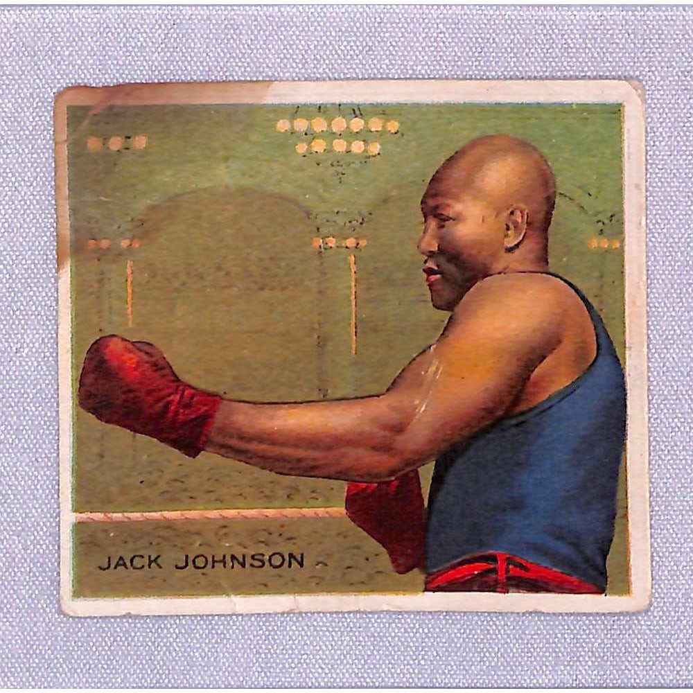 1910 T218 Boxing Jack Johnson: 1910 T218 Boxing Jack Johnson
