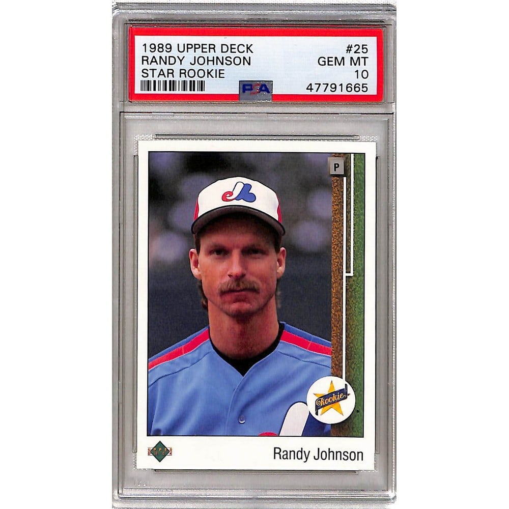 1989 Upper Deck Randy Johnson Rc Psa 10 (1 of 2)