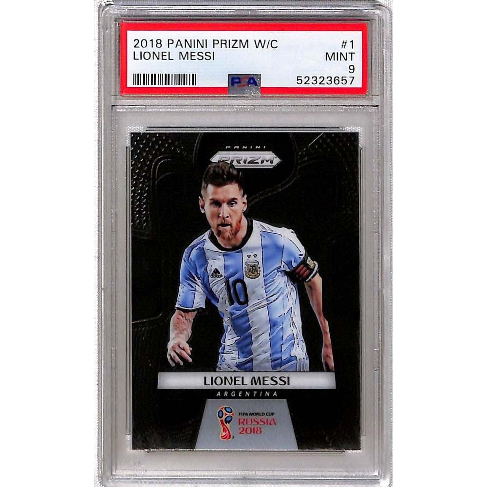 2018 Prizm World Cup Lionel Messi Psa 9 (1 of 2)