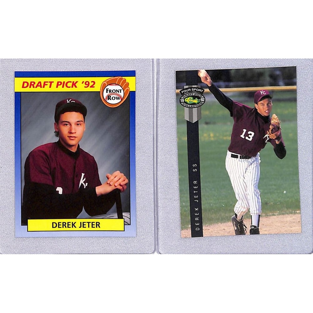 Two Derek Jeter Rookie Cards (1 of 2)