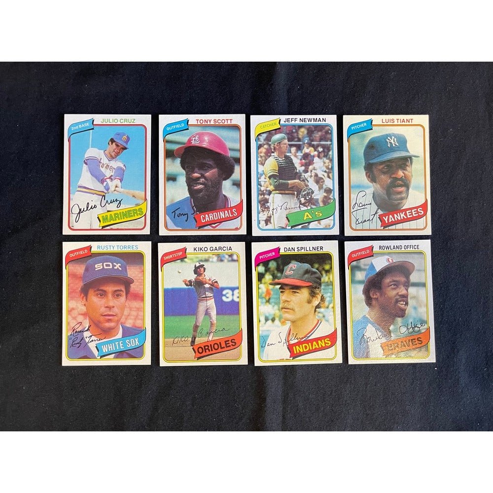 1980 Topps Baseball Complete Set (1 of 6)