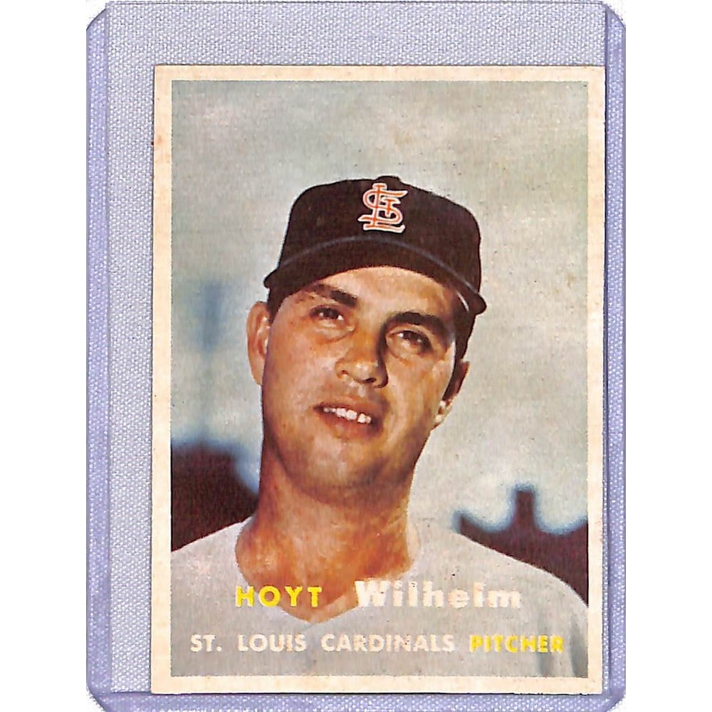 1957 Topps Hoyt Wilhelm High Grade (1 of 2)