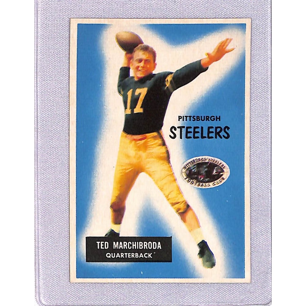 1955 Bowman Ted Marchibroda Nice Shape (1 of 2)