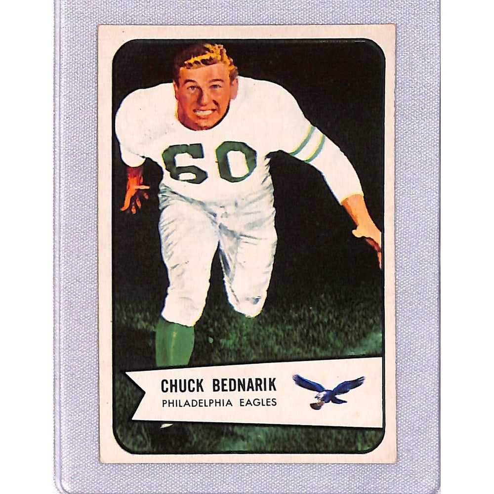 1954 Bowman Chuck Bednarik Nice Shape (1 of 2)