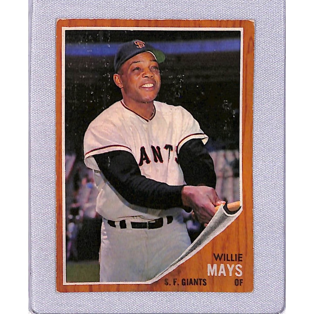 1962 Topps Willie Mays Crease Free (1 of 2)