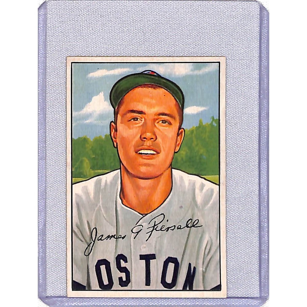 1952 Bowman Jimmy Piersall Nice Shape (1 of 2)