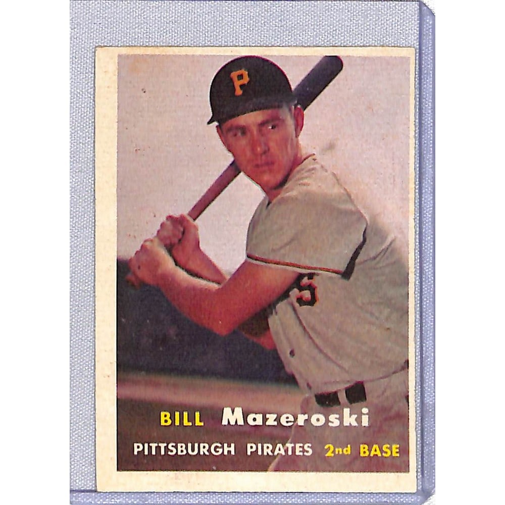 1957 Topps Bill Mazeroski (1 of 2)