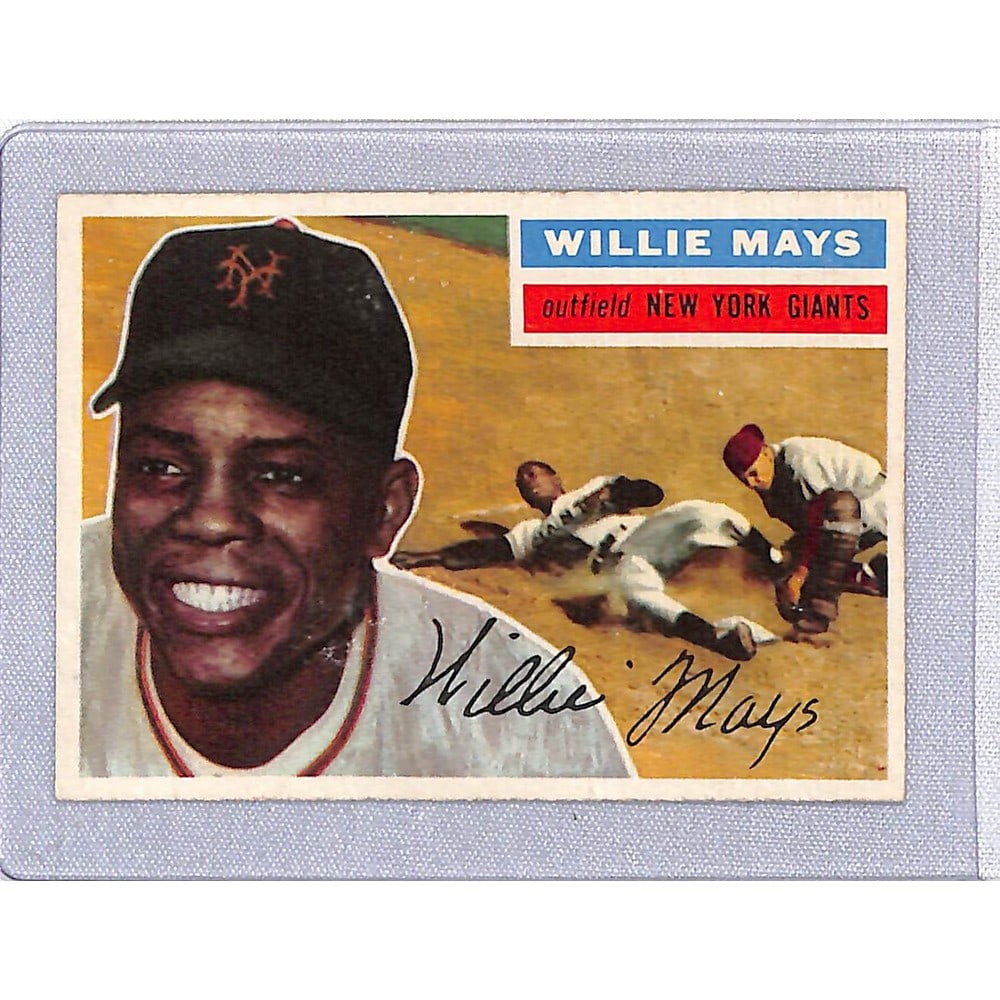 1956 Topps Willie Mays High Grade: 1956 Topps Willie Mays High Grade
