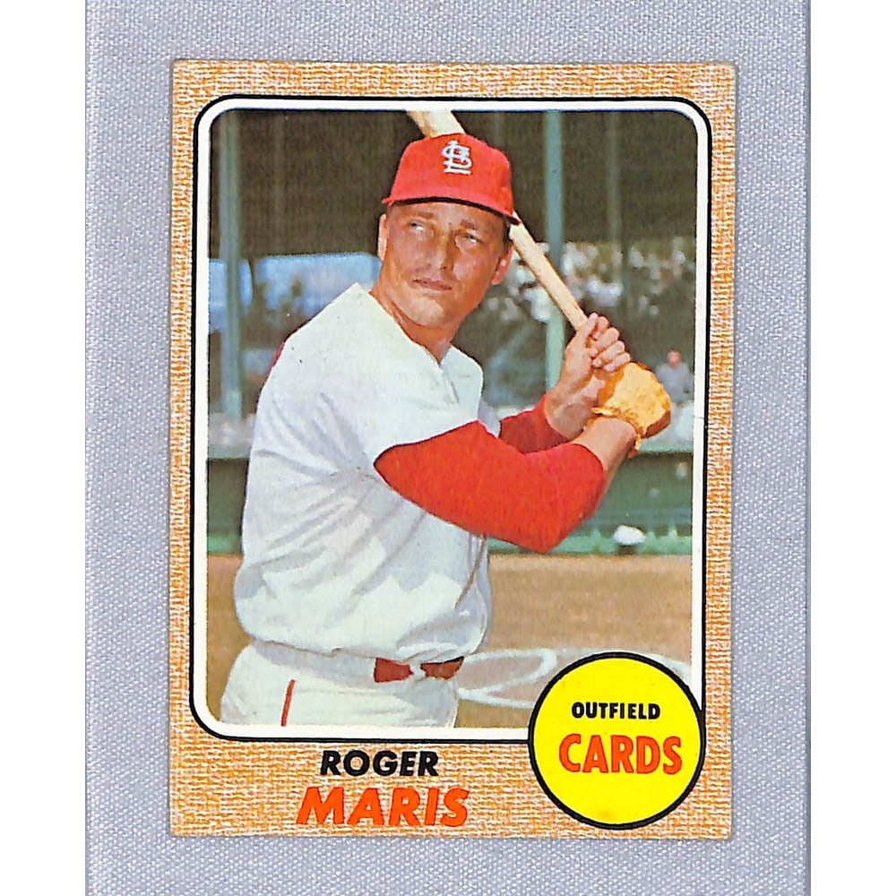 1968 Topps Roger Maris Crease Free (1 of 2)