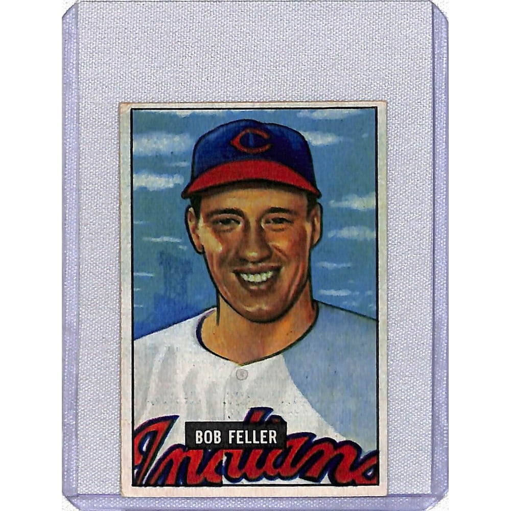 1951 Bowman Bob Feller Nice Shape (1 of 2)