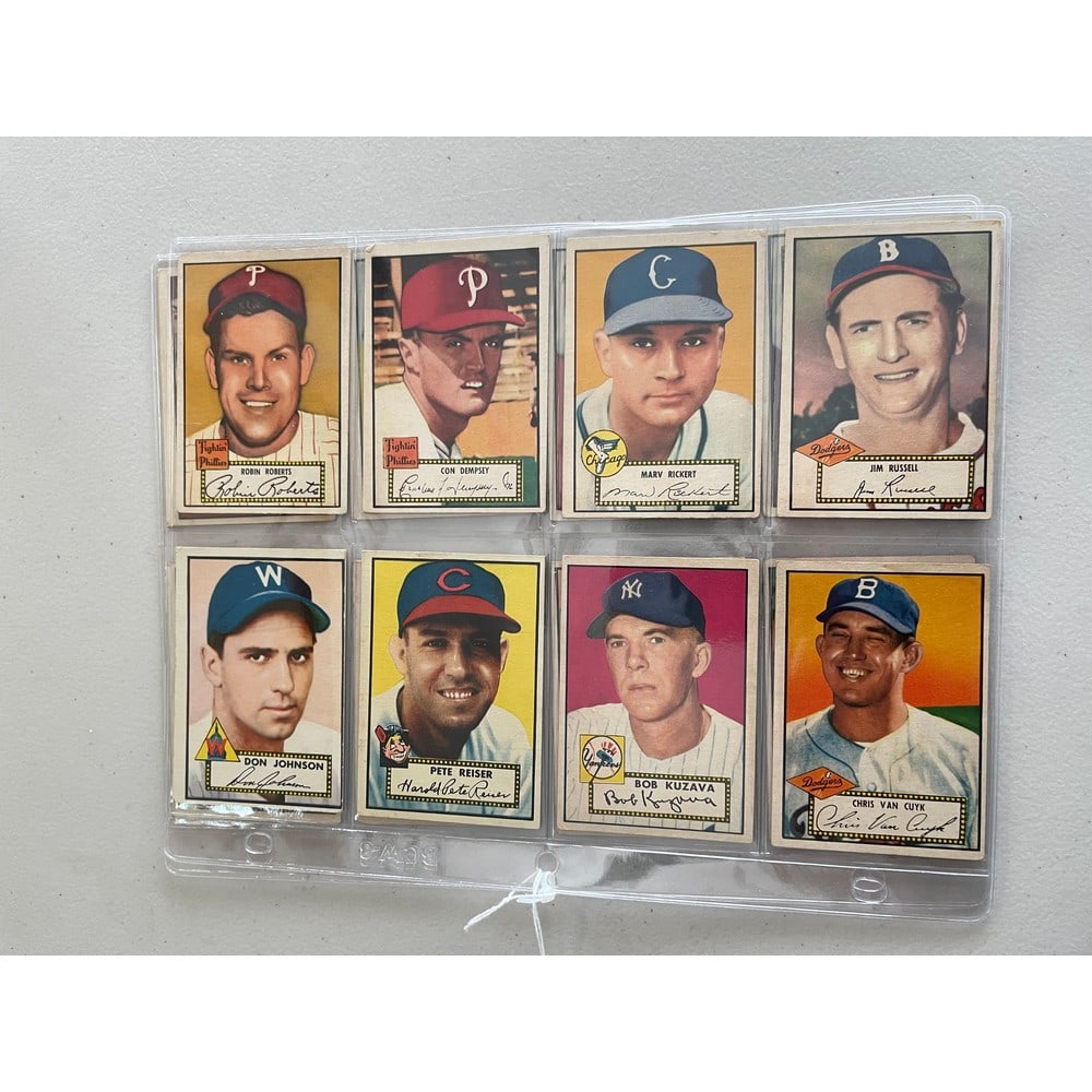 (16)1952 Topps Baseball Cards (1 of 4)