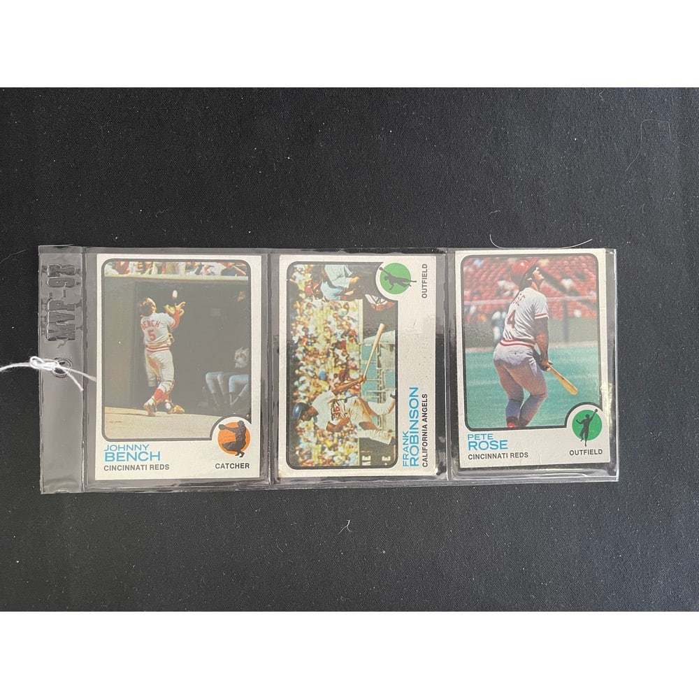 Three 1973 Topps Baseball Stars/hof (1 of 2)