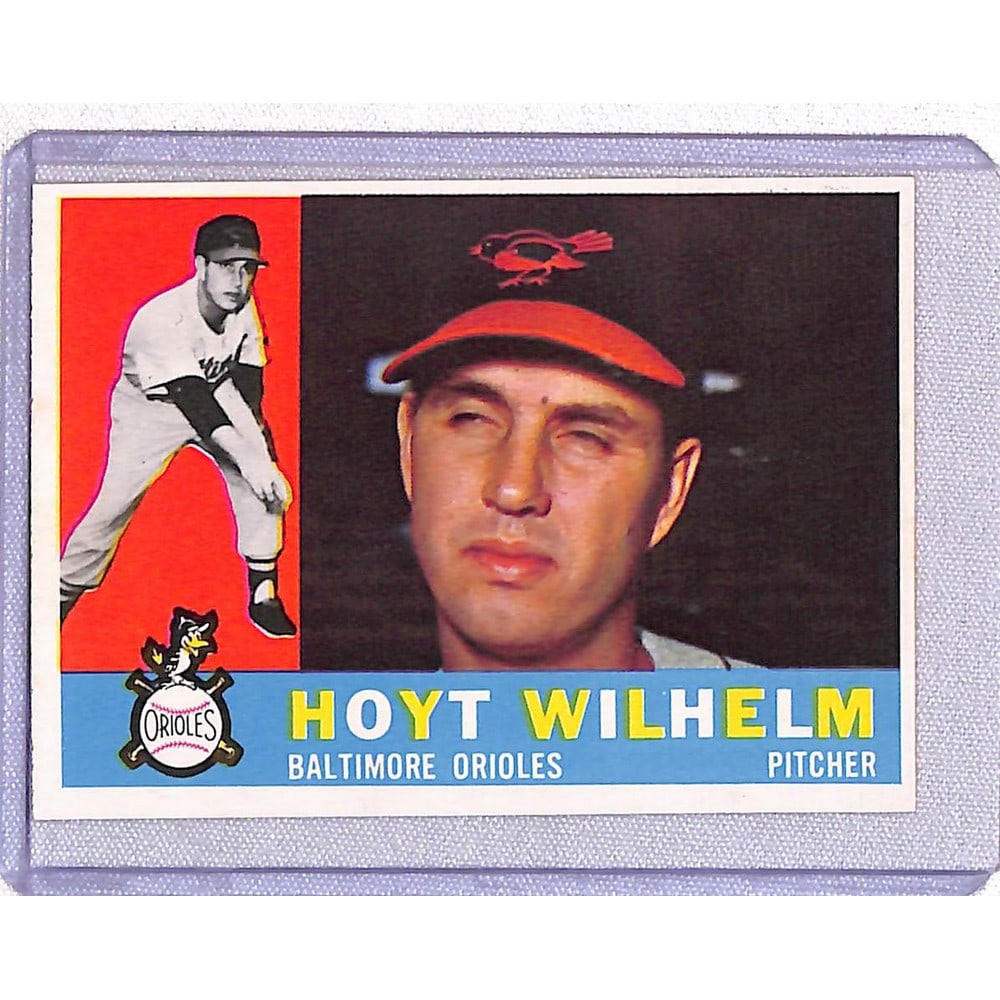 High Grade 1960 Topps Hoyt Wilhelm (1 of 2)