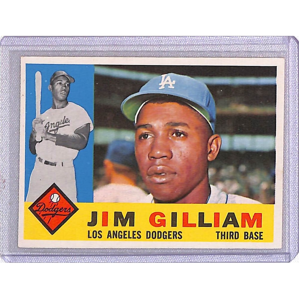 High Grade 1960 Topps Jim Gilliam (1 of 2)