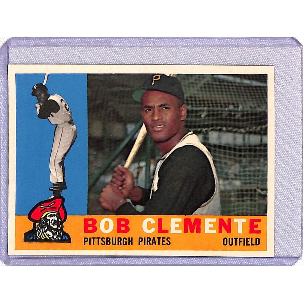 High Grade 1960 Topps Roberto Clemente (1 of 2)