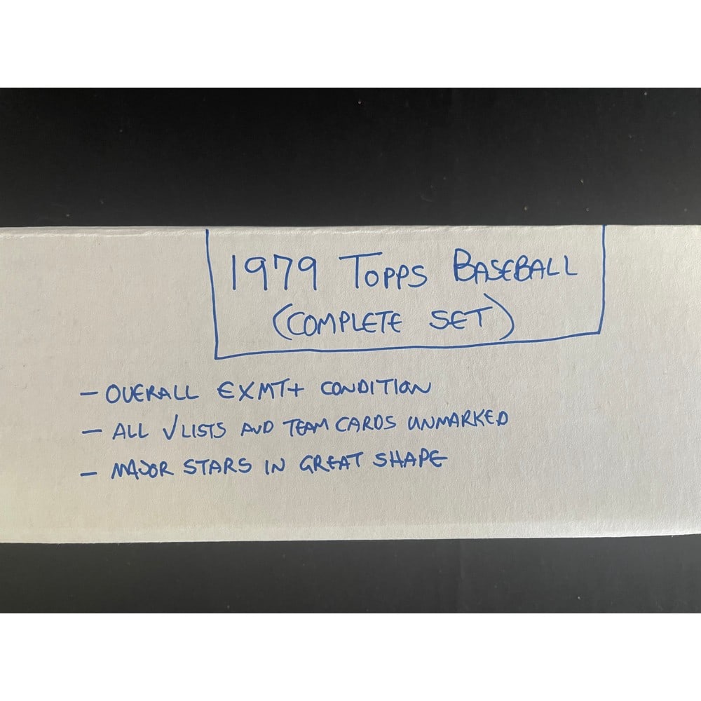1979 Topps Baseball Complete Set (1 of 3)
