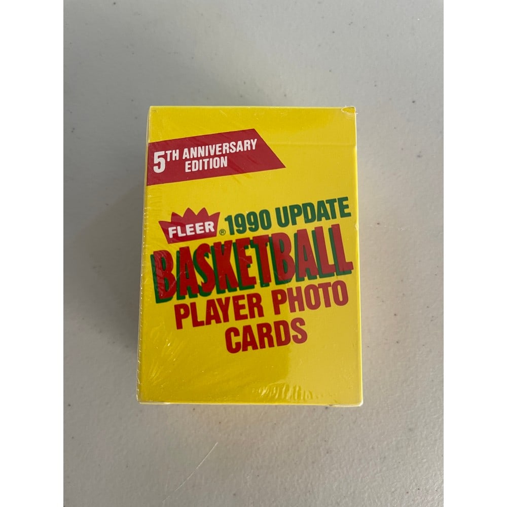 1990 Fleer Basketball Sealed Factory Update Set (1 of 2)