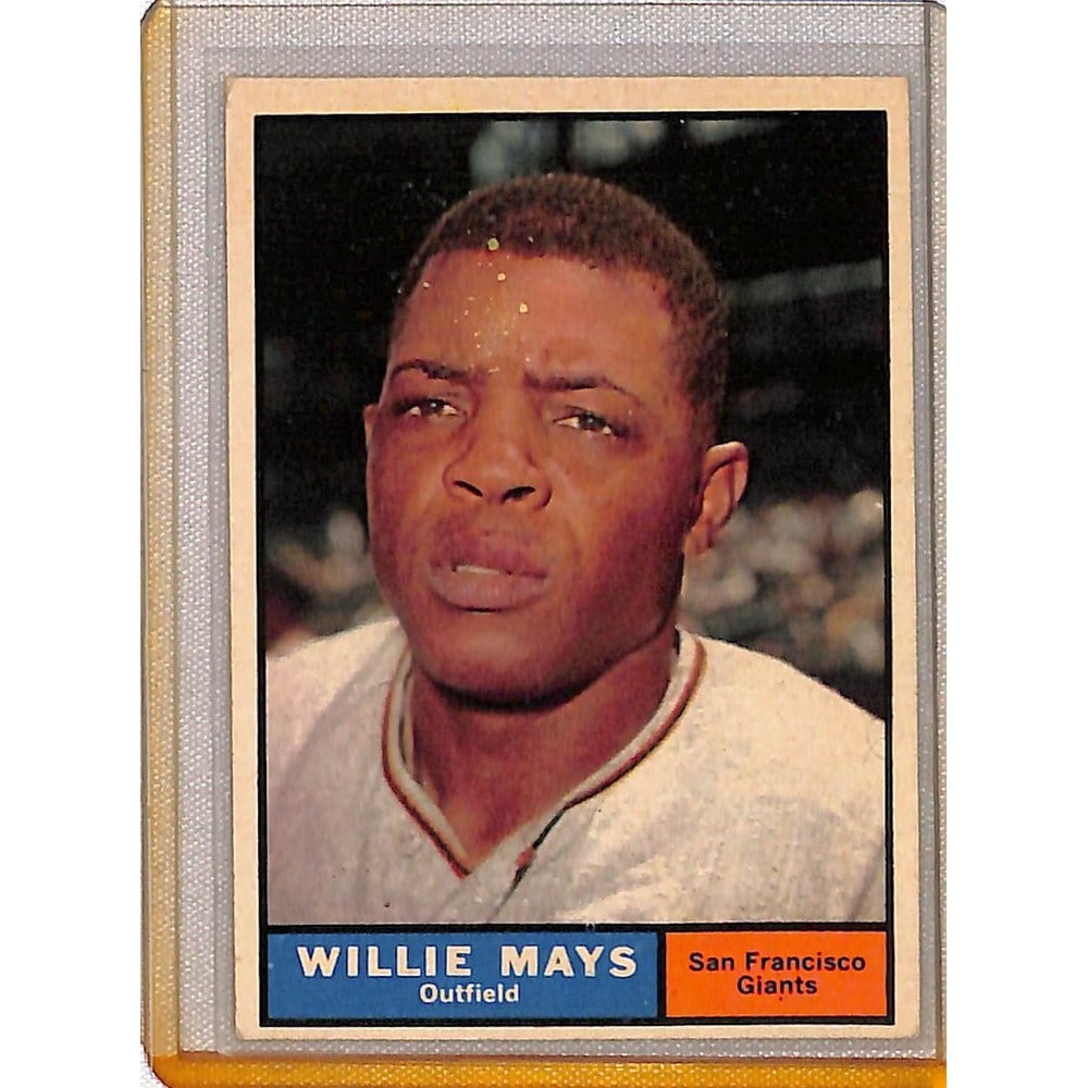 1961 Topps Willie Mays: 1961 Topps Willie Mays