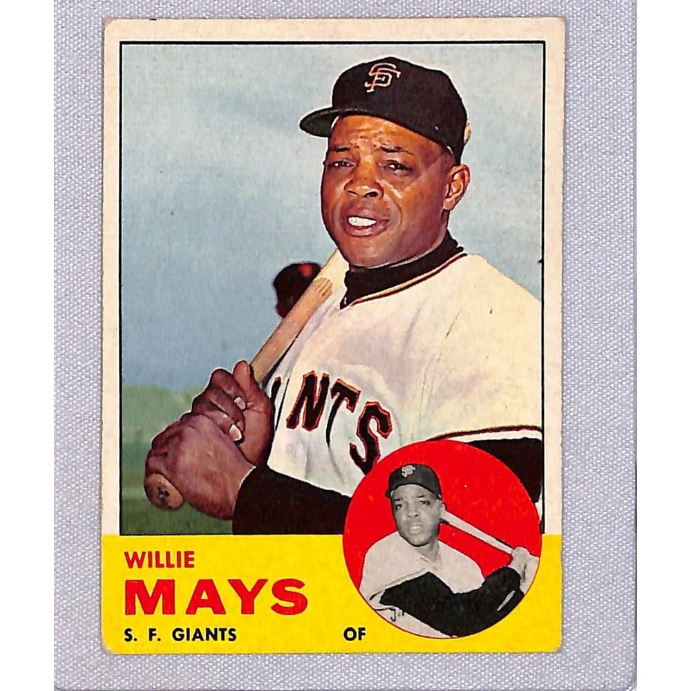 1963 Topps Willie Mays (1 of 2)