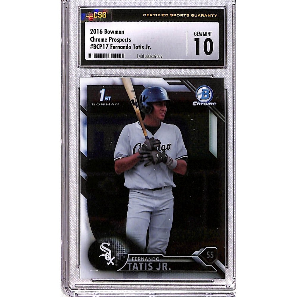 2016 Bowman Chrome Fernando Tatis Rc Csg 10 (1 of 2)