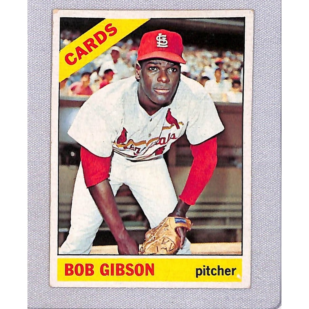 1966 Topps Bob Gibson (1 of 2)