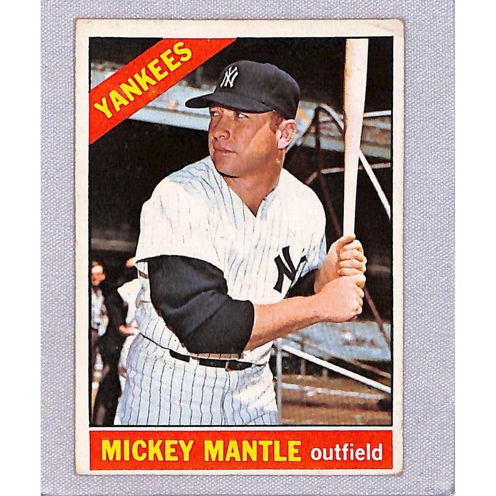1966 Topps Mickey Mantle (1 of 2)
